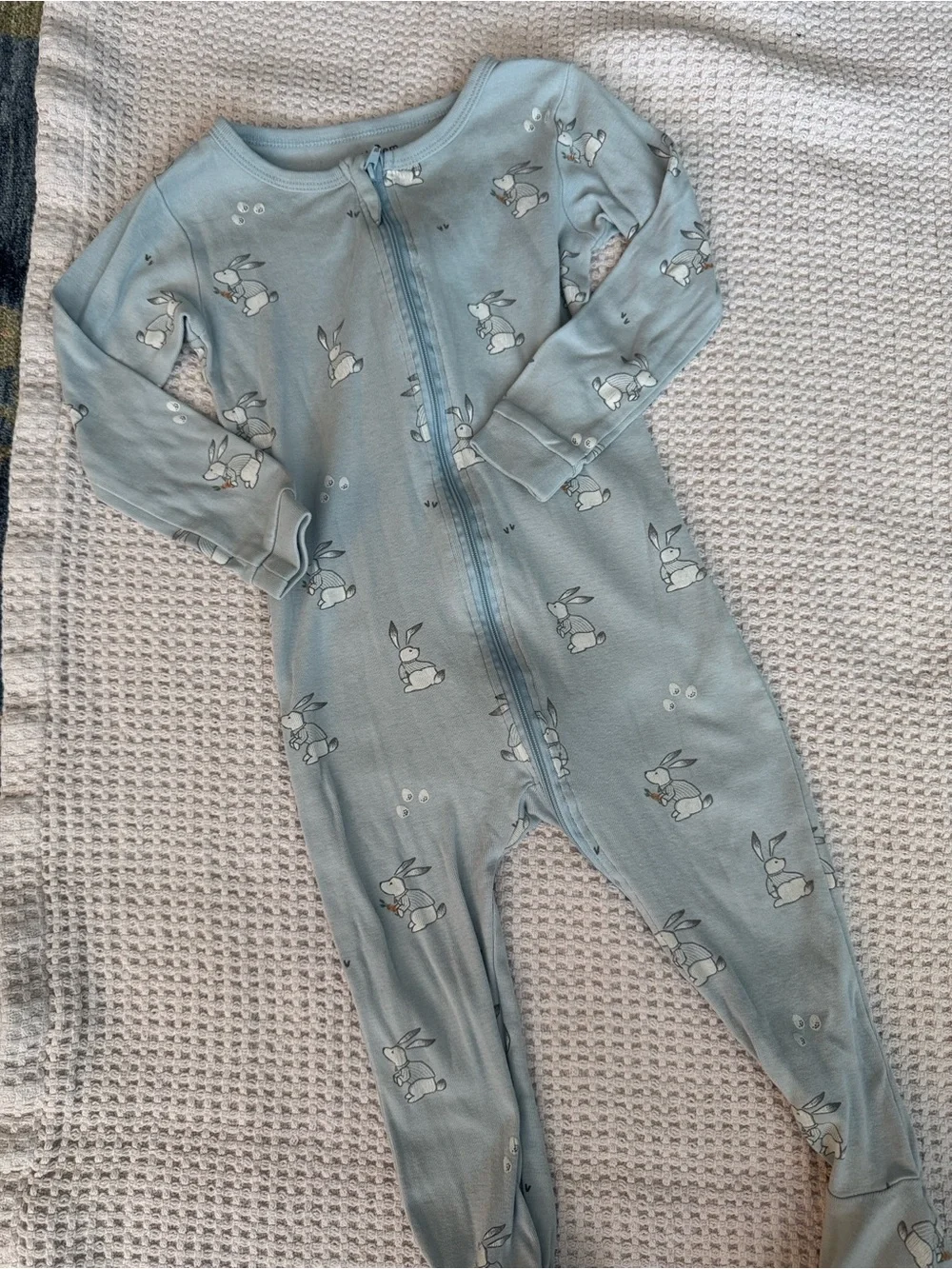 Bundle of 7 Petit Lem Zippered Footie Pajamas